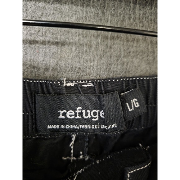 Refuge Womens Pants Large Goth Punk Whimsigoth Emo Fairy Grunge Cargo Edgy Rock - Picture 8 of 9